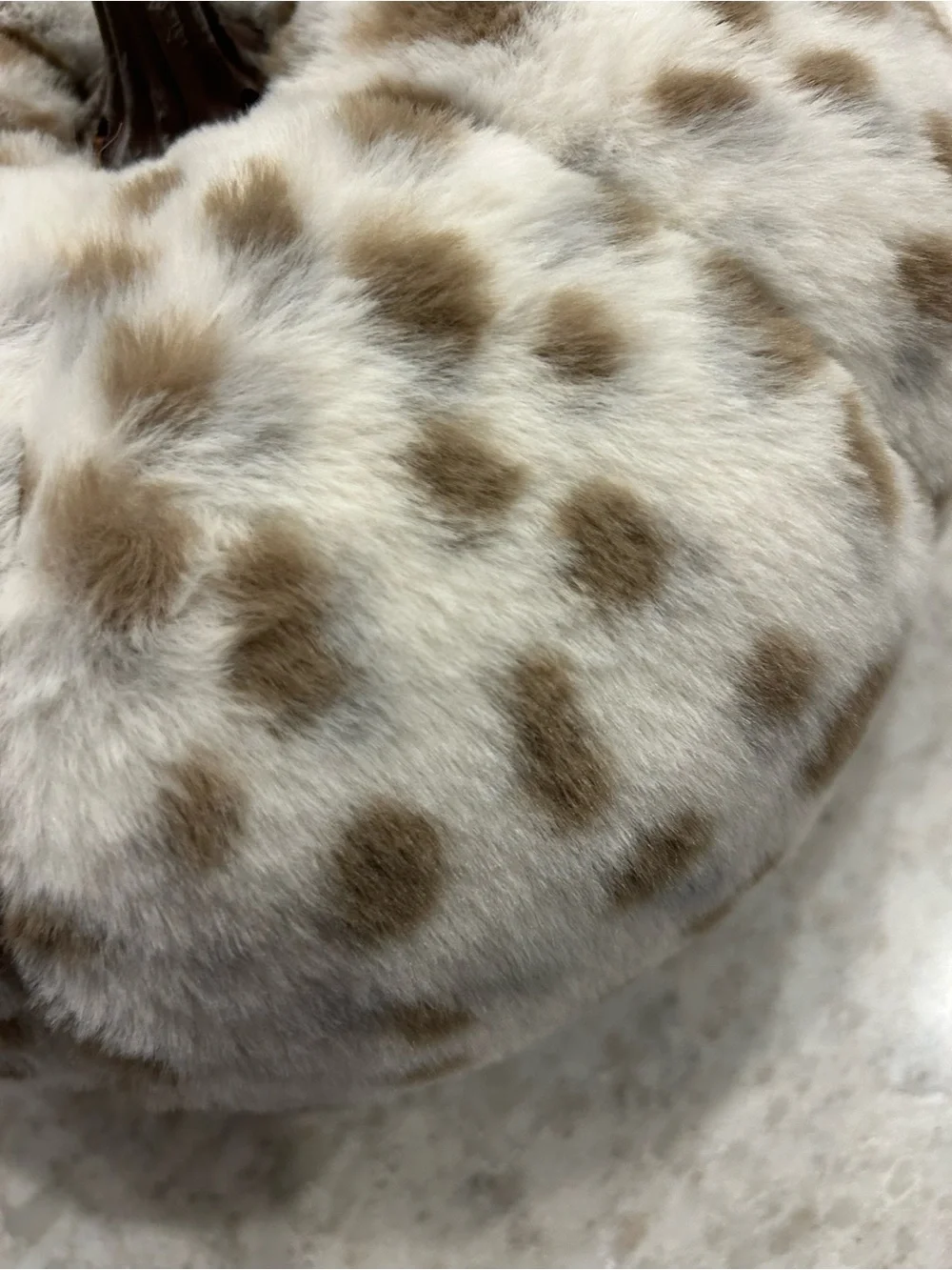 Rachel Zoe plush faux